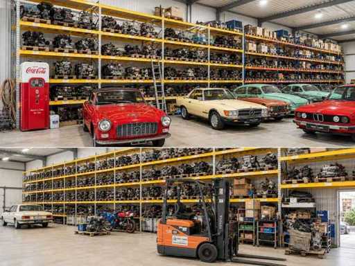 Stolze car and motorbike collection