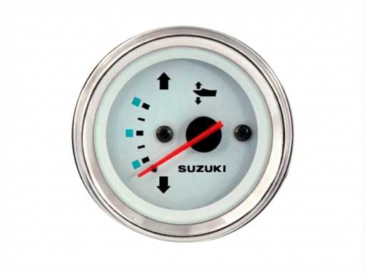 Affichage blanc des garnitures moteur extérieures Suzuki - 34800-93J11