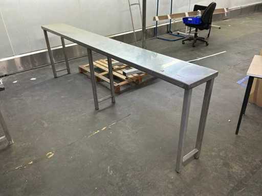 Roestvrijstalen snijtafel