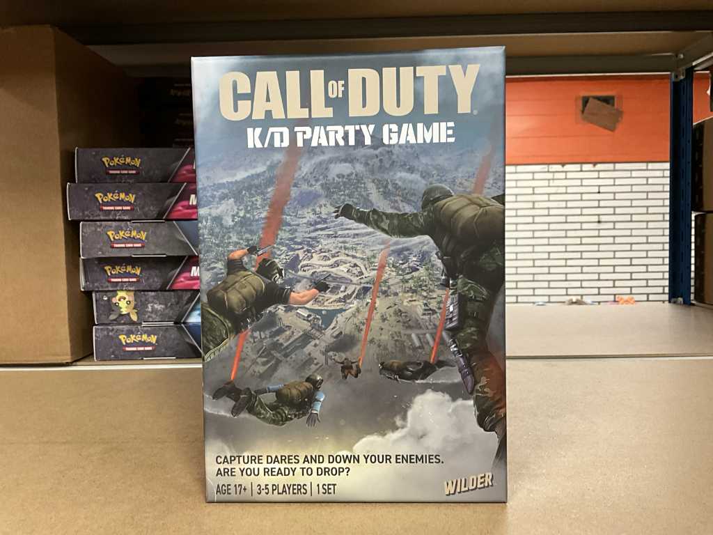 18x CALL of DUTY K/D party game