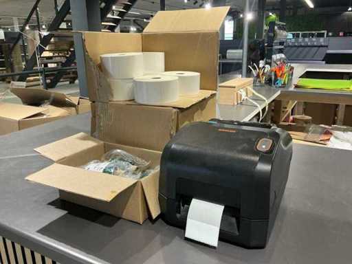 Stampante Bixolon 40T XD3 con materiali