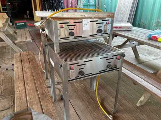 Hendi Roast Master Maxi Gas bbq (3x)