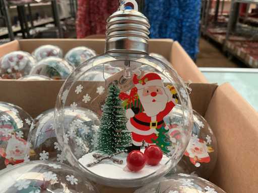 Weihnachtskugeln. (24-fach)