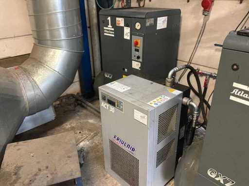 2018 Atlas Copco GX7 Screw Compressor