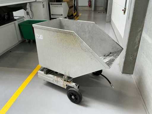 Mobiler Spänekippcontainer