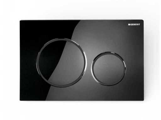 Geberit Sigma20 round Control Panel RAL 9005