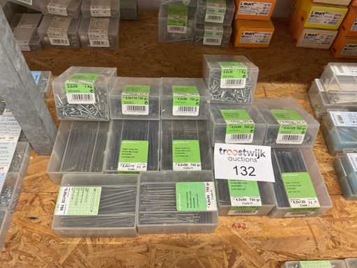 13 dozen nagels ronde kop