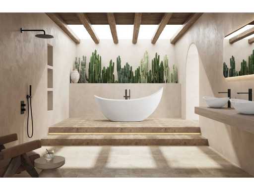 Baignoire design autoportante - Solid Surface