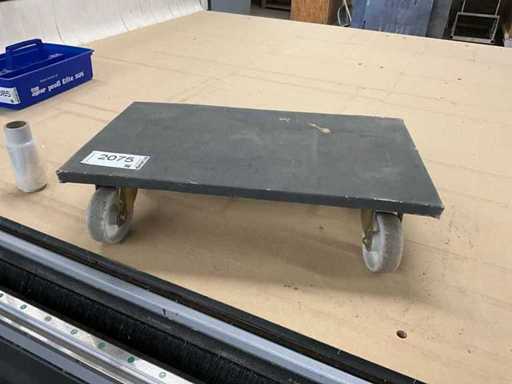 Scândură cu 4 roți rotative 60x36 cm
