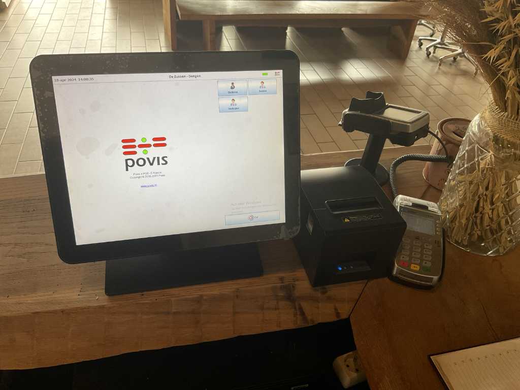 Povis Cash Register + Receipt Printer + Pin Terminal (c)