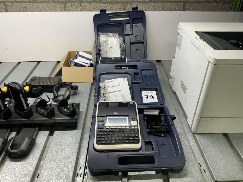 Brother P-Touch 2730 Labelprinter (2x)