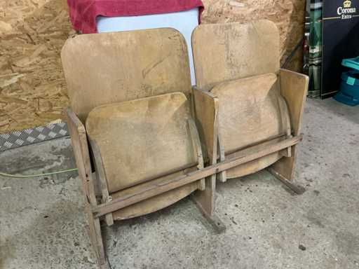 Theatre chair 2-seater