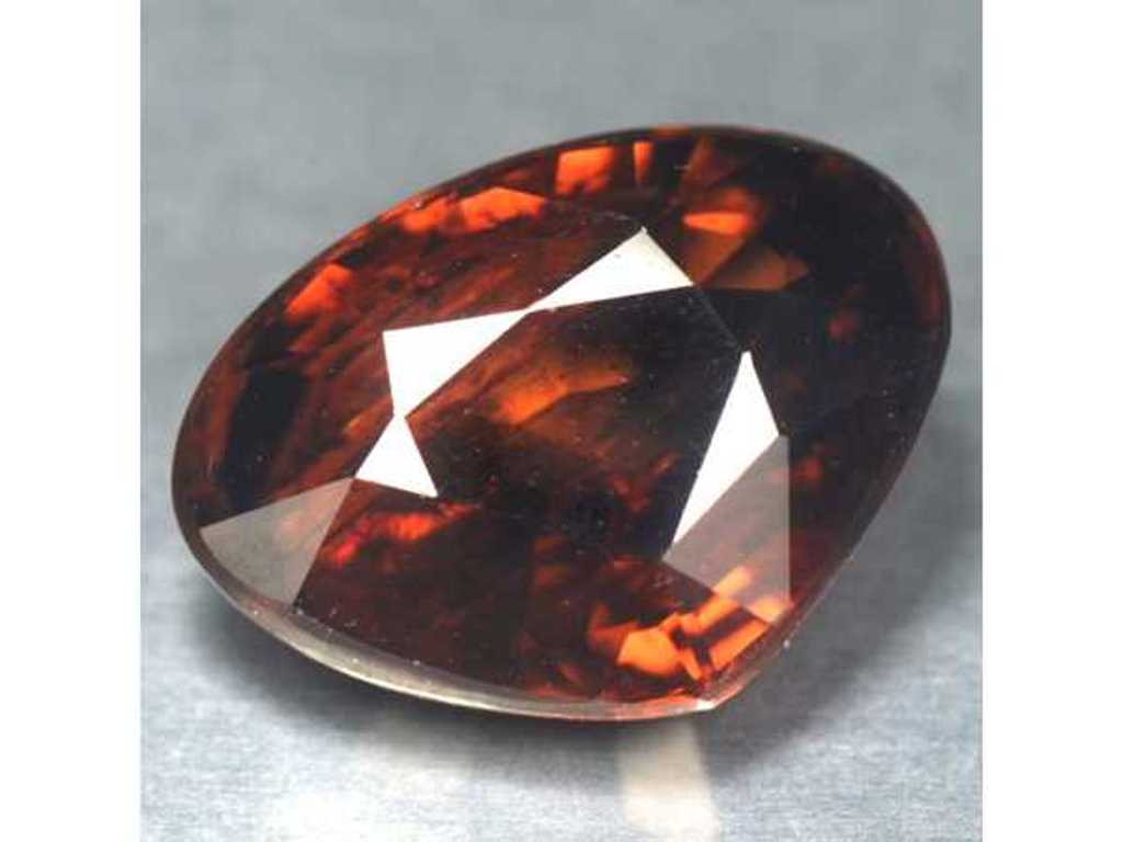 Natuurlijke Zirkoon (Oranje) 3.70 Karaat