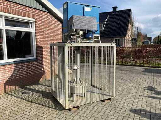 Pumping station pump In cage Waste water pump