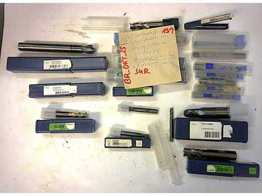 Fraisa - Assortiment de fraises en carbure massif (Z3/Z4/Z6, D=6-20mm) (21x)