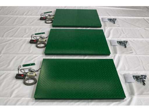 FREUTEK GOL0002 3x Electronic Floor Scale