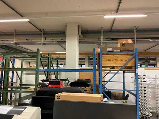 Pallet rack without contents