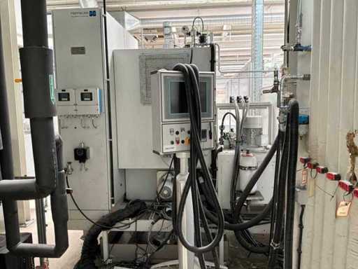 Hennecke - Streamline 1 - 2015 - Sistema di miscelazione multicomponente per resina, indurente e agente smoldante