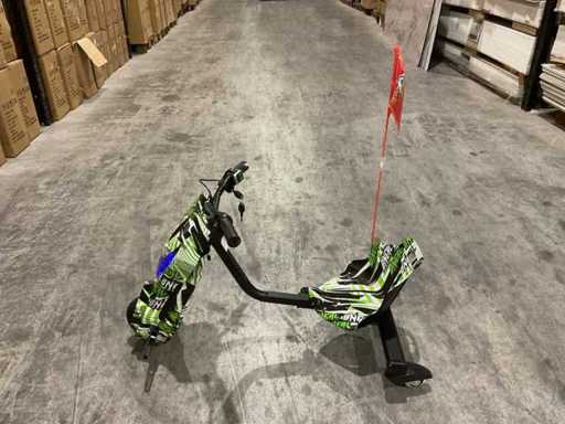 Ultra Motocross Drift Trike 27JA 250w Black/Green/White Vehicle