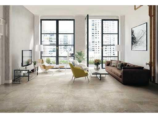 Vloertegel 103,68m² Vintage Sand 80x80cm gerectificeerd