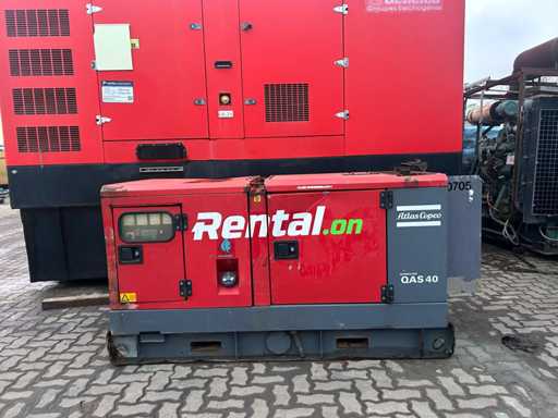 Atlas Copco - QAS40 - generatore di energia - generatore da 40 kva