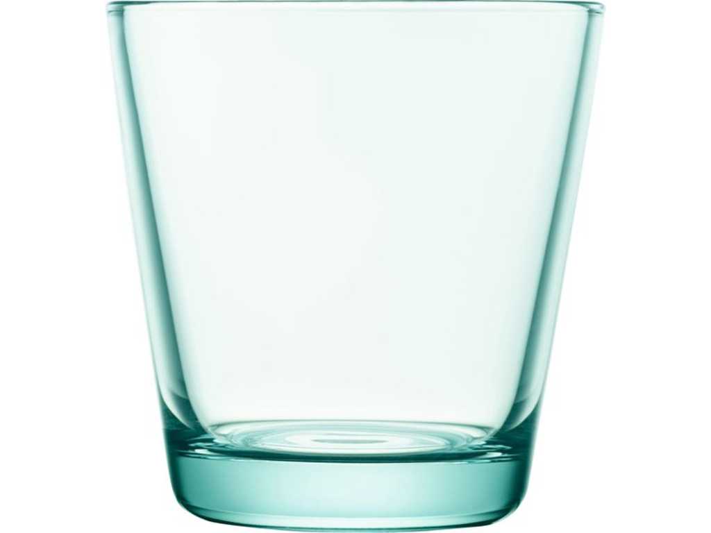 Iitala Glazen Kartio Glas - 21 cl - Watergroen - 2 stuks (2x)