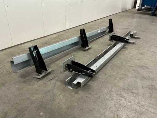 Pneumatic guide unit (2x)