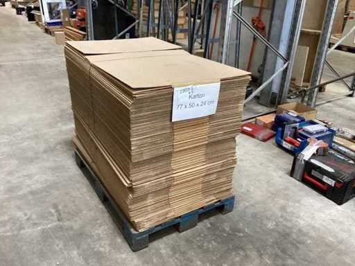 100 de cutii pliabile 77x50x24cm 1-wavy specificație vezi poze