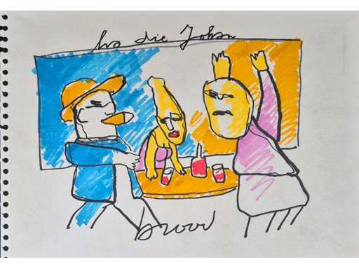 Disegnando Herman Brood