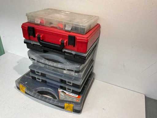 Boîtier assortiment avec pièces (8x)