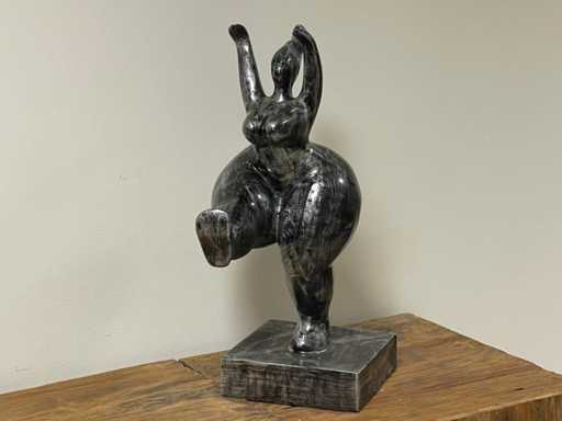 Ballerina H50cm Old Silver