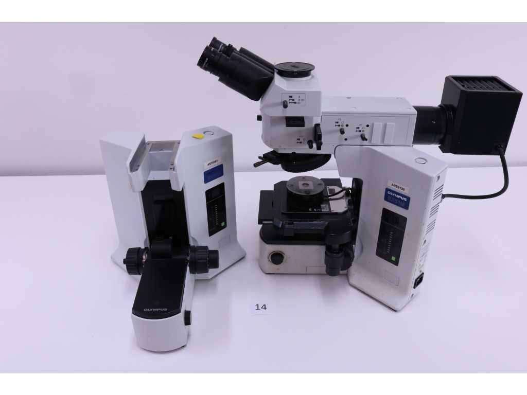 Microscope - Olympus BX51M + corps supplémentaire