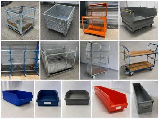 Warehouse technology & operating equipment – Schäfer, BITO and logistics systems