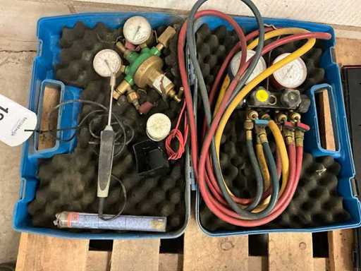 Regolatore di pressione della bombola di gas (2x)