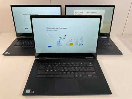 Lenovo Yoga C630 15.6”, Core(TM) i7 8th Gen, 16 GB RAM, 128 GB SSD ChromeBooks (3x)