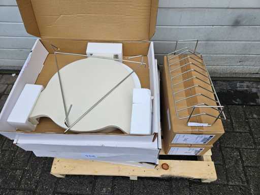 Combisteel – Rippenhalter & Pizzasteine