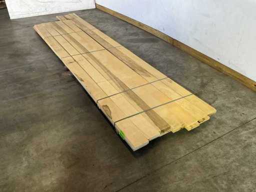 Partij Celtis hardhouten planken - 430-490x15,5x3 cm