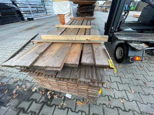 Limbă și canelură Douglas 4000x145x18mm (16x)