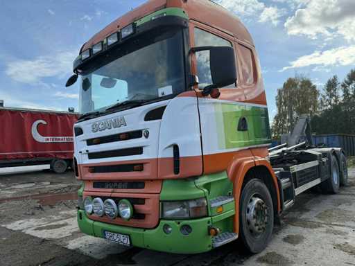 Ciężarówka Scania R480 B 6x2 z 2007 roku