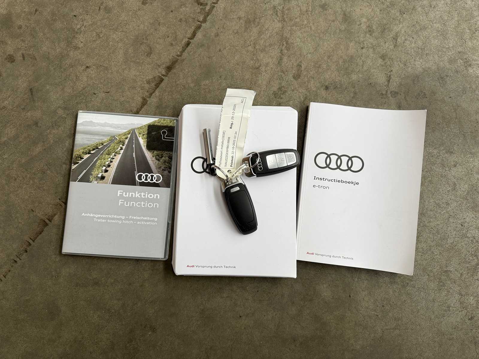 Audi e-tron 50 Quattro Business Edition 71 kWh 313pk 2020, K-422-JJ