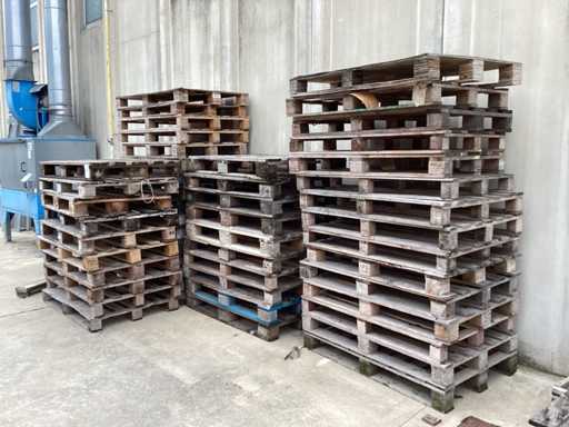 Verschillende pallets