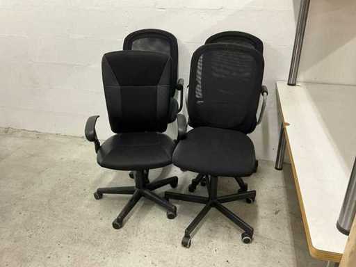 Sedia da ufficio (4 volte)