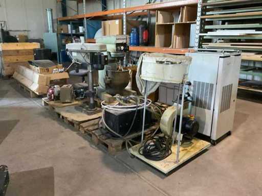 Divers accessoires de machine
