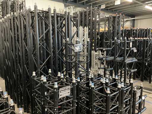 Various audiovisual and light equipment due to overstock