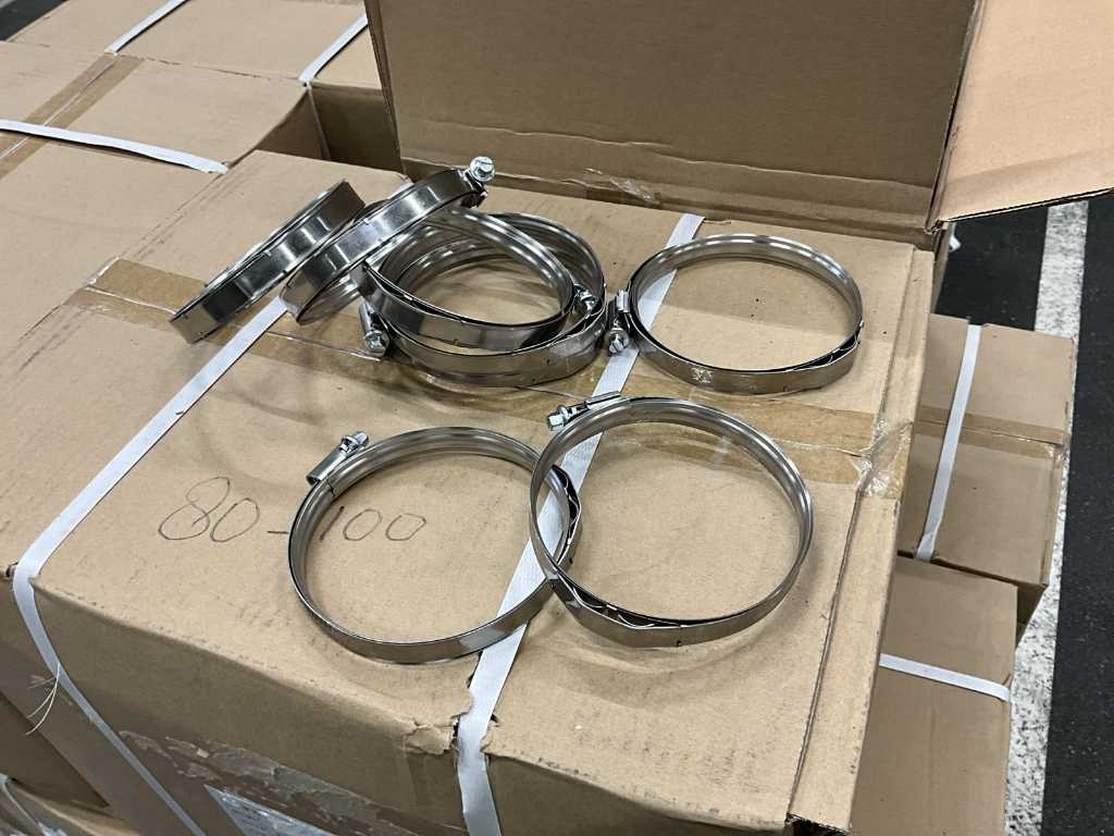 80-100 Batch of Hose Clamps