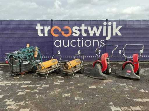 Un lot de diverse mașini