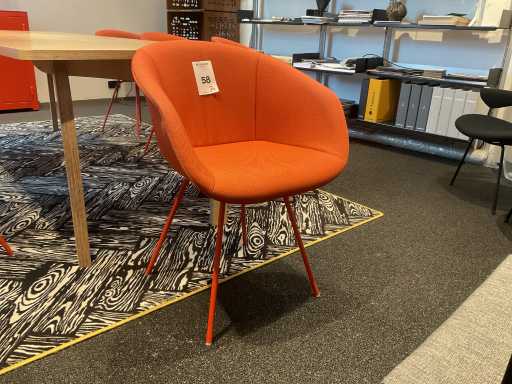 Lensvelt Questa sedia secchio "Richard Hutten" Sedia da conferenza (7x)