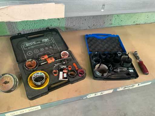 Gatzagensets (2x) waaronder BAHCO en LABOR