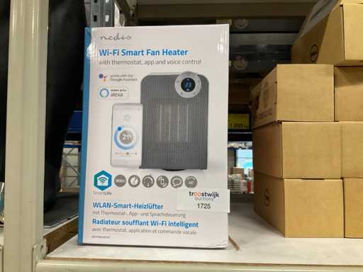 Nedis WiFi Smart fan Heater (2x)
