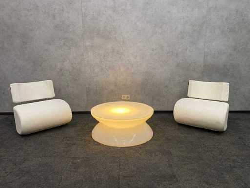Softline Apollo - design lounge set met verlichting